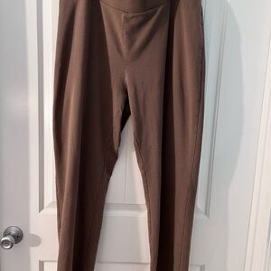 J.Jill PureJill Brown Slim Leg Pants 3X